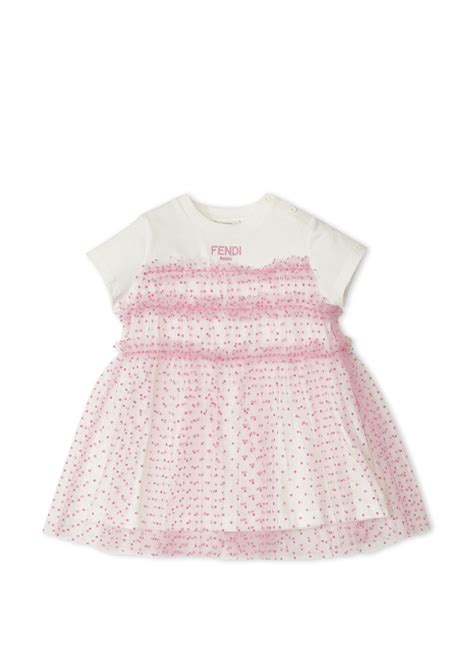 fendi bebek elbise|Baby dress Cotton Multicolor .